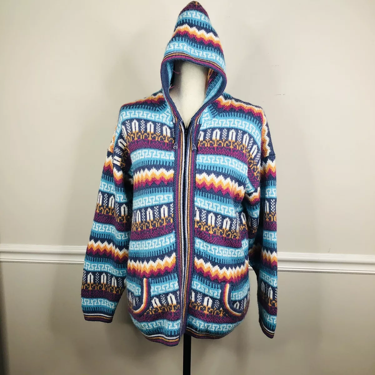 Alpaca zip top up hoodie