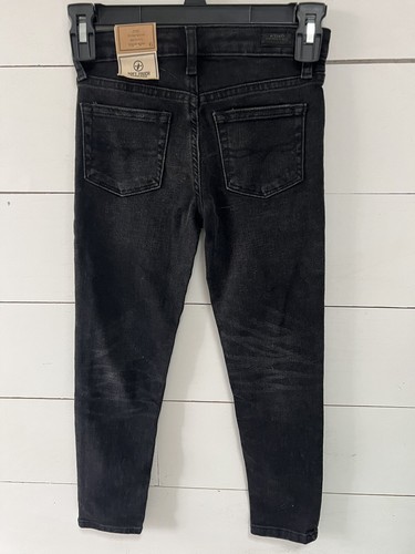 Polo Ralph Lauren Kids 6 The Tompkins Skinny High Rise Black Stretch New Pockets - Picture 6 of 7