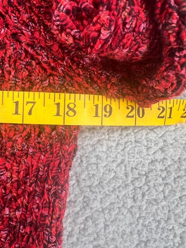 Sigrid Olsen Sport Women's Raspberry Red Button Sweater Cardigan Size Medium - Picture 7 of 12