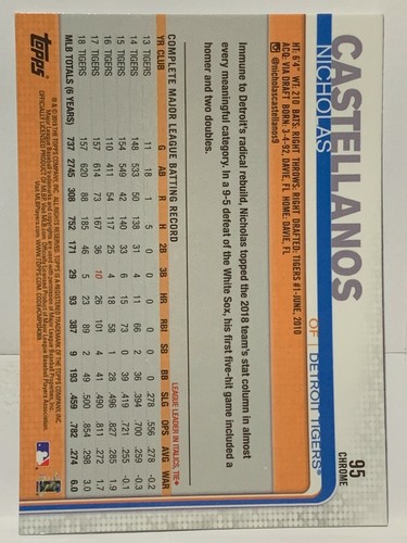 2019 Topps Chrome Baseball - Vet and RC & Rookie Gold Cup 1-204 - You Pick (a166 - Picture 192 of 390