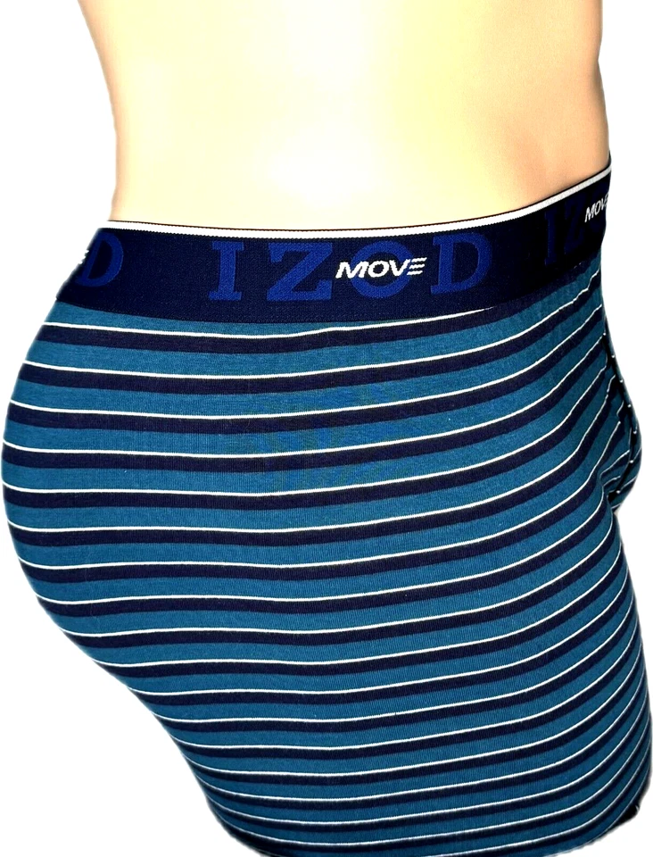 Мужские хлопковые трусы-боксеры IZOD MOVE РАЗМЕР M нижнее белье БЕЗ БИРОК - Изображение 2 из 3