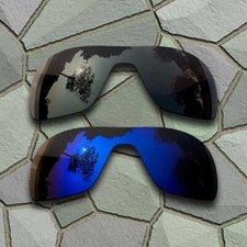 US Grey Black Violet Blue Polarized Lenses Replacement For-Oakley TURBINE ROTOR