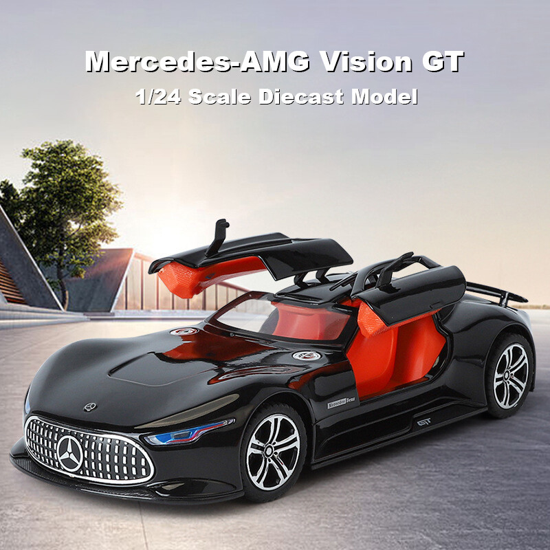 1:24 Mercedes AMG Vision GT Super Car Diecast Model Toy Car