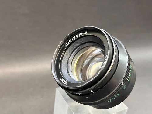 Soviet Vintage Lens JUPITER 8, 50mm f/2.0 LTM lens KMZ for Fed USSR M39 - Picture 2 of 10