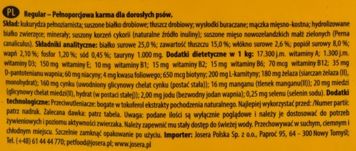 Josera Josidog Regular Hundetrockenfutter 15Kg - Bild 3 von 3