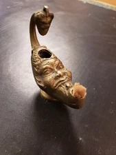 DEVIL OIL LAMP CIGAR LIGHTER SATYR