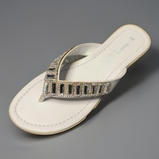 Marco Tozzi - Damen Sandalen flip flop / Mode Designe schuhe - mit Strassteine