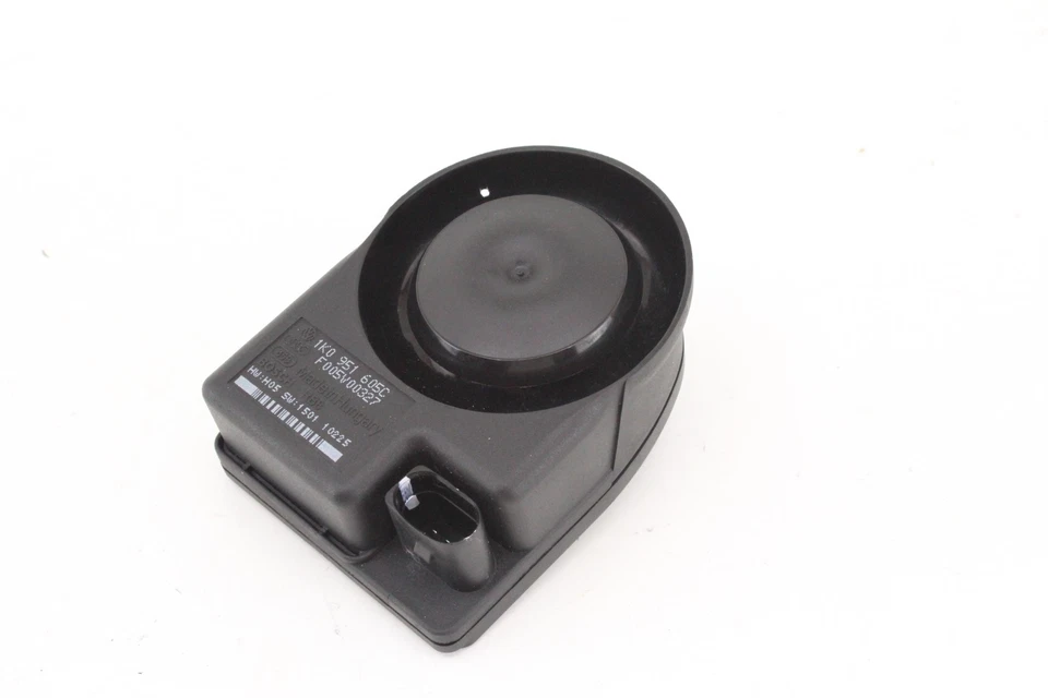 06-15 Audi A4 Alarma Antirrobo Señal Sirena Bocina Negro OEM 1K0951605C F005V00327 Foto 2 de 4