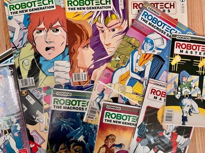 Robotech Comic Lot - Comico - 14 Issue Bundle Macross, Masters, New Generation