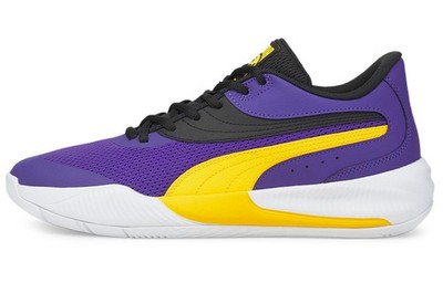 PUMA Triple Basketball Low Prism Violet Spectra Yellow - 376640-10