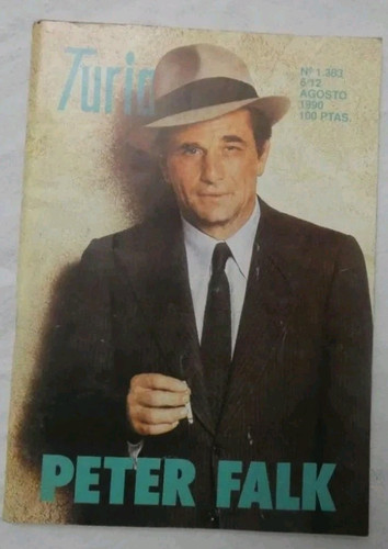 Peter Falk 1990 Zeitschrift Vintage - Bild 1 von 1