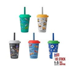 GoGo's Kids Portable Tumbler Cups with Lids and Spill 5 Pack New Explorer