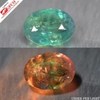 0.78Ct GFCO CERTIFIED _ Natural Color Change ALEXANDRITE Oval Shape _ Sri-Lanka