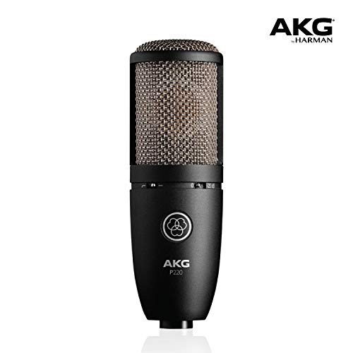 Проводной конденсаторный микрофон AKG P220 - Черный (3101h00420)