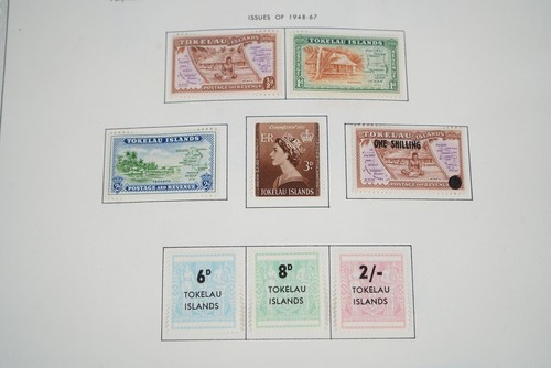 TOKELAU ISLAND 1948-1996 COLLECTOIN OF 250 MINT STAMPS STORED ON ALBUM PAGES - Picture 2 of 24