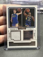 2023-24 Contenders Rookie Ticket Dual Swatch Brandin Podziemski / Jarace Walker