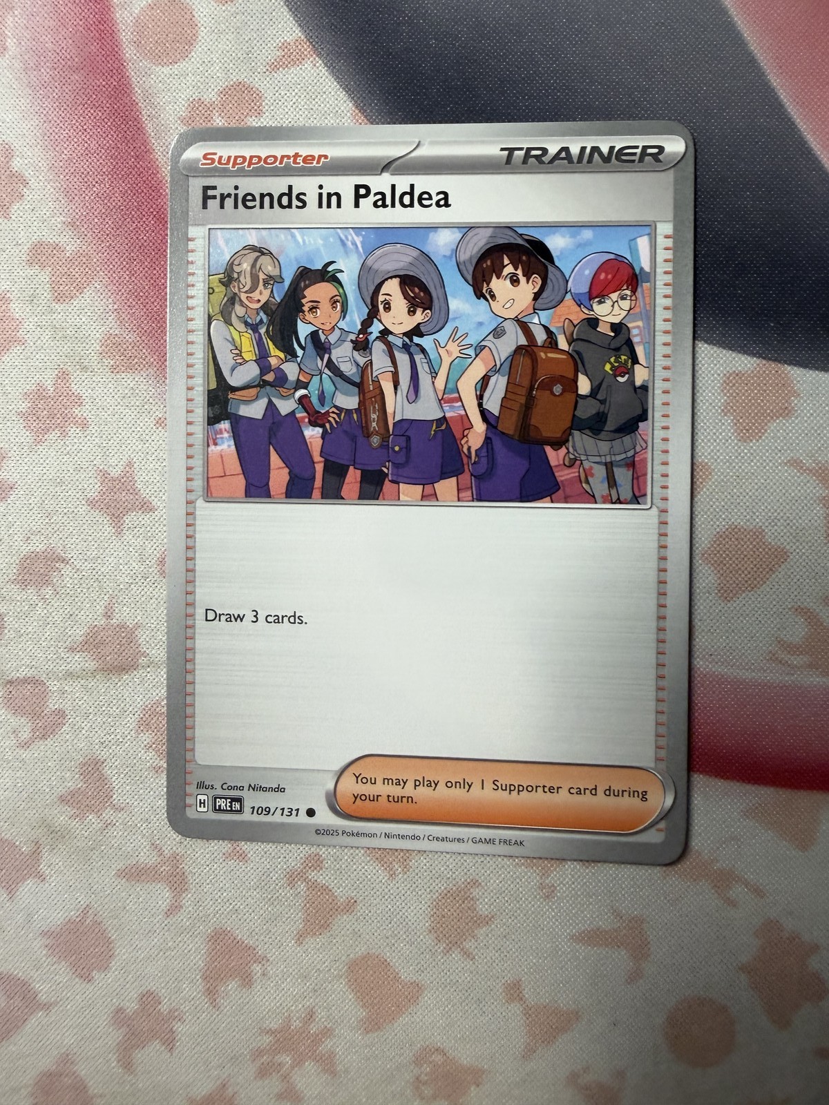 Friends in Paldea - Common SV: Prismatic Evolutions 109/131 NM English