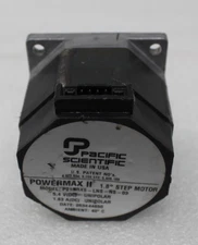 PACIFIC SCIENTIFIC POWERMAX II 1.8 STEP MOTOR MODEL P21NRXS-LNS-NS-03 5.4 VDC