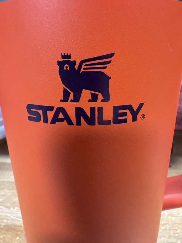 Stanley Quencher H2.0 40oz Insulated Tumbler w/Handle Lid Straw Orange