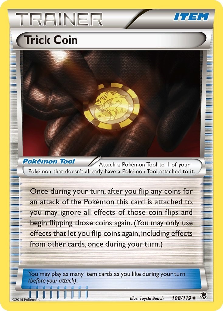 Trick Coin XY - Phantom Forces 108/119 NM