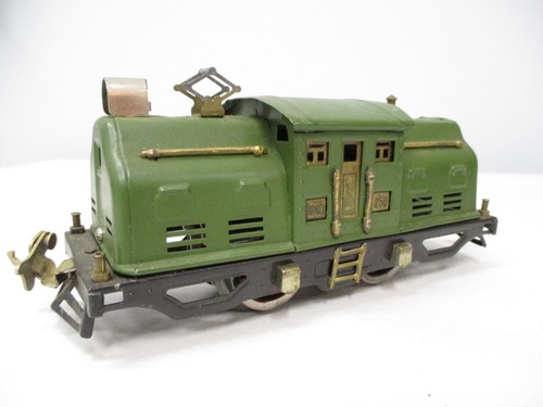 Lionel 250 Zug Lok elektrisch umlackiert oliv Vorkrieg Spur O X6916