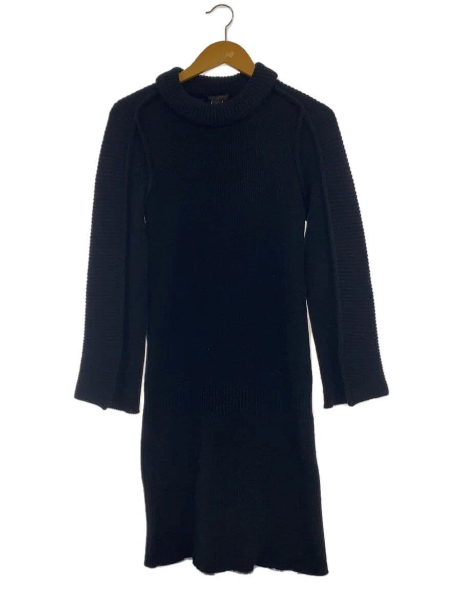 LOUIS VUITTON（LV） LOUIS VUITTON altro abito manica lunga L lana BLK tinta unita