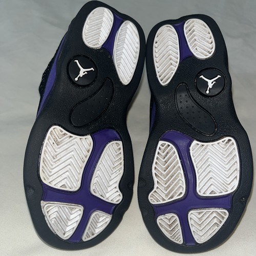 Lindos Zapatos para Niños Bebé NIÑO PEQUEÑO Talla 9c Jordan 13 Retro TD Court Púrpura 414581-015 - Imagen 10 de 24