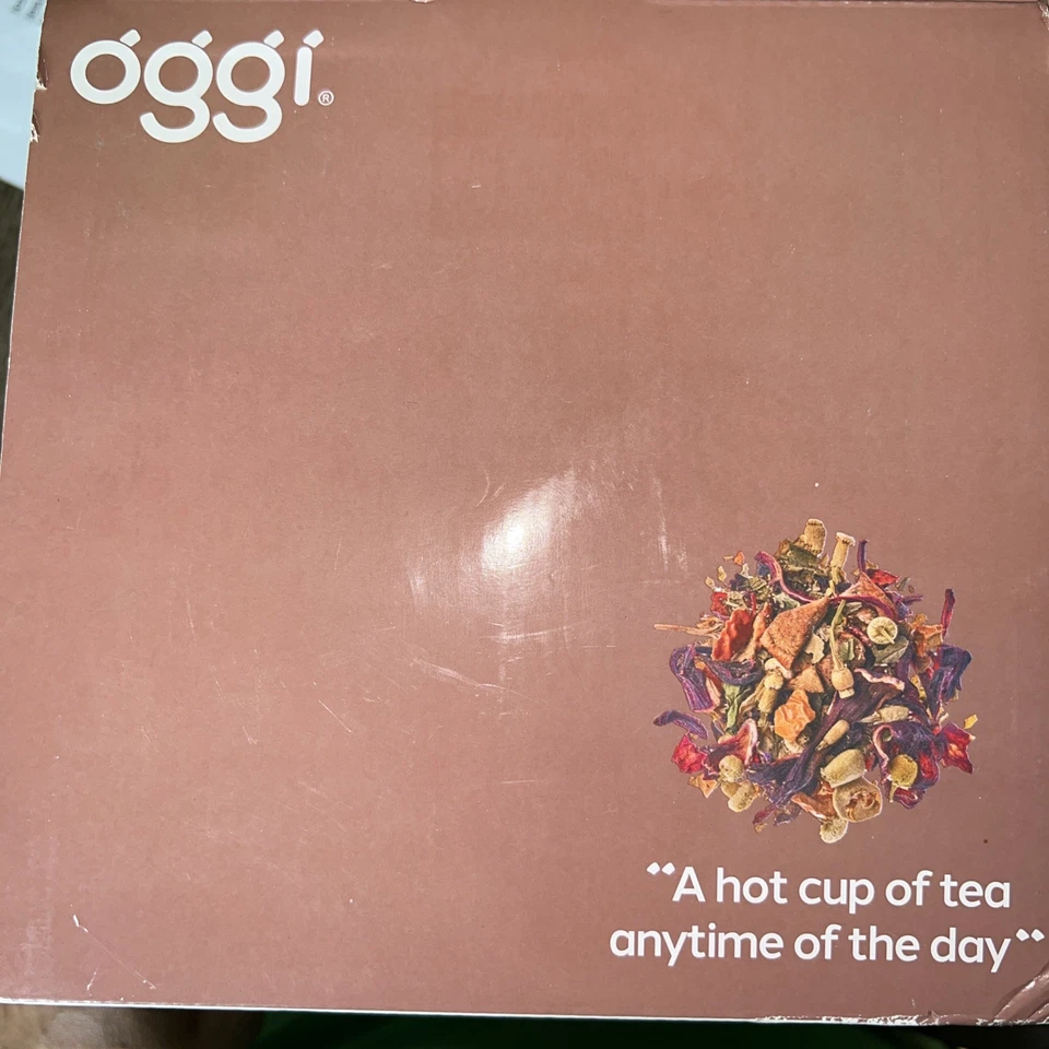 Новый плита чайник из нержавеющей стали Oggi свисток 85 унций / 2,5 lt желтовато-коричневый теплый серый - Изображение 4 из 4