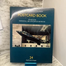 Vintage Smithsonian Institution National Airspace Museum Postcard Book NEW VTG! 