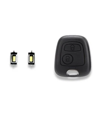 1NEISMARTECH COVER SCOCCA GUSCIO PER TELECOMANDO CHIAVE TOYOTA AYGO 2 TASTI + MICROPULSANTI