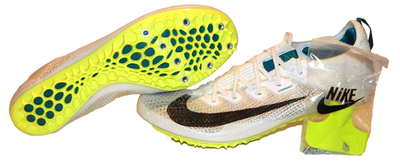 Nike Zoom Superfly Elite 2 FK Track Spikes Sz 7 White Electric