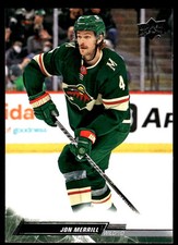 2022-23 Upper Deck #86 Jon Merrill Minnesota Wild Hockey Card