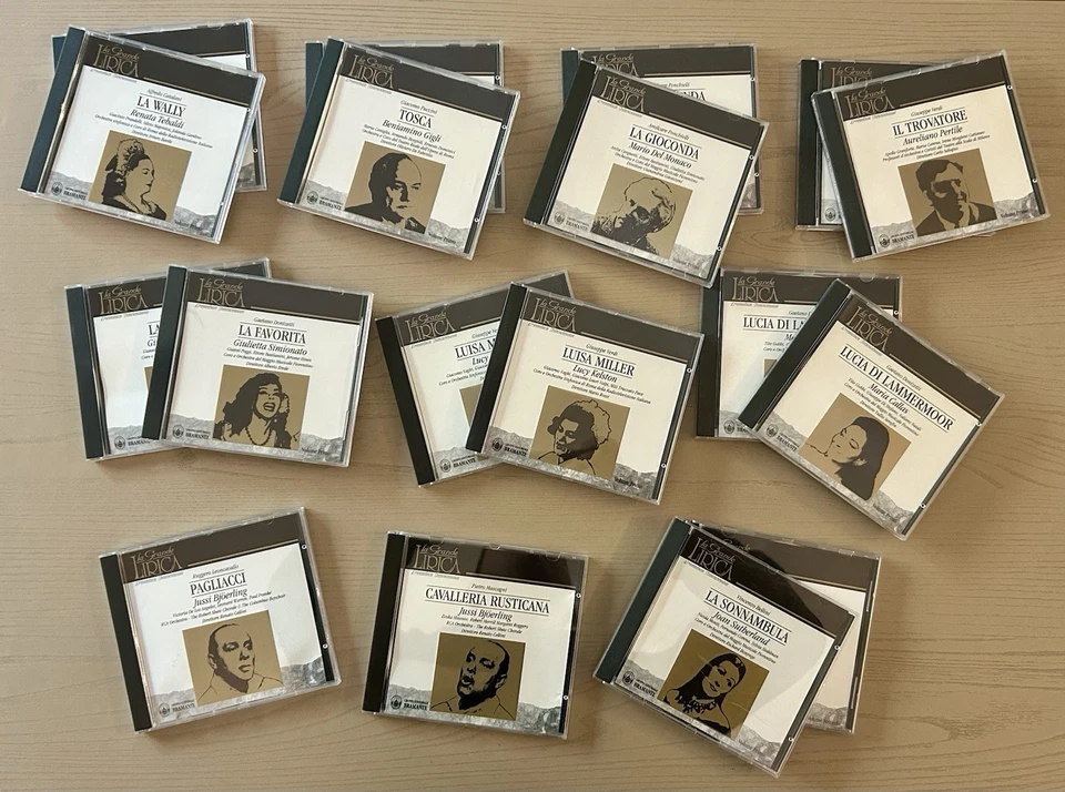 Lotto 10 Autori ( 18 CD Con Fascicoli + Libretti ) • LA GRANDE LIRICA • - Immagine 2 di 4