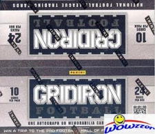2012 Panini Gridiron Football Factory Sealed 24 Pack Retail Box-AUTOGRAPH/MEM !