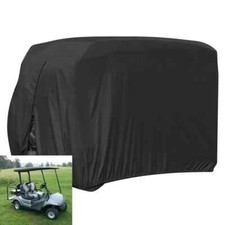 FLYMEI Waterproof Dust Prevention Golf Cart Cover for 4 Passenger EZ GO Club Car