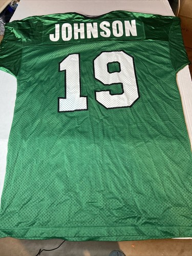 Vintage Keyshawn Johnson New York Jets Throwback Green Champion Jersey Size 44 - Picture 14 of 14