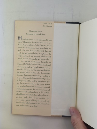 The North China Lover by Duras, Marguerite 1992 Hardcover 1st Edition - Foto 4 di 7