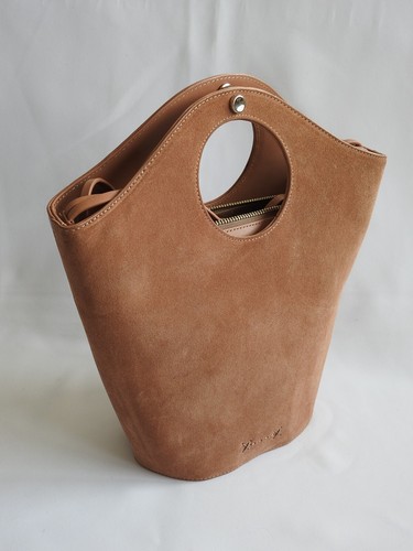 Elizabeth & James Market 2-Wege Leder Wildleder Bucket Tote Handtasche Handtasche NEU $ 445 - Bild 22 von 24
