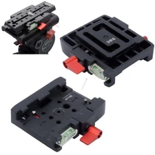 Clamp Adapter for Manfrotto Gitzo ACE 50mm Plate Sachtler FSB DV8 3+3/5+5 Head