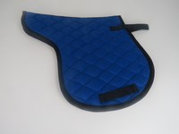 English Shaped Saddle Pad Blue English Shaped Saddle Pad Blue