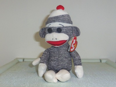 grey sock monkey