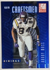 2000 Donruss Elite Craftsmen 575/2500 Randy Moss #C-26 Minnesota Vikings