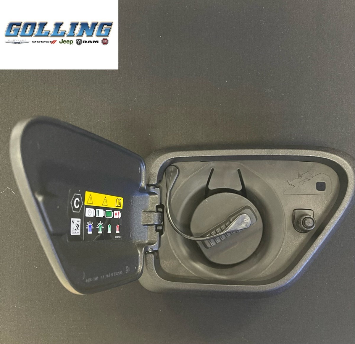 2021-2026 Jeep Wrangler 4XE Genuine Mopar Charge Port Housing