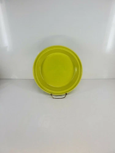 10 1/4" large DEEP DISH PIE BAKER PLATE lemongrass FIESTA new
