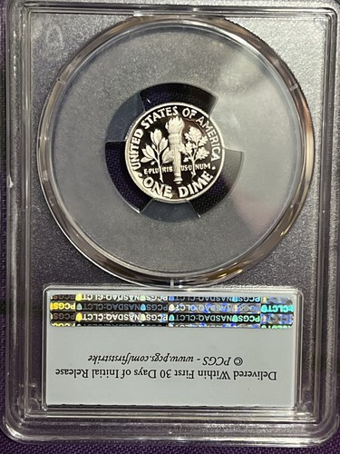 2021 S 10C Clad Roosevelt Dime PCGS PR70DCAM First Strike - Picture 2 of 2
