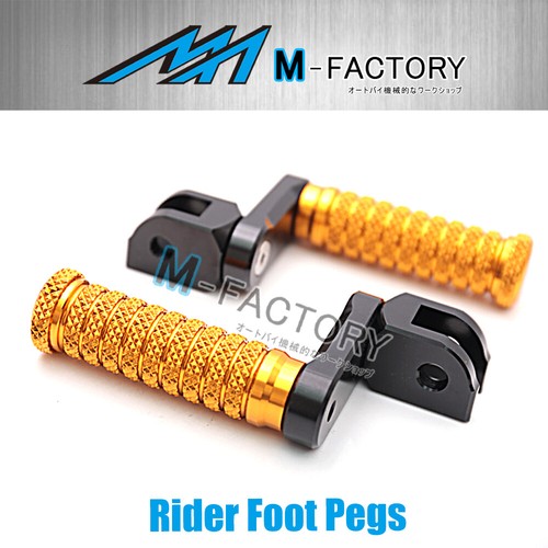 M-Grip Billet 40mm Front Riser Footpegs Fit Honda NT 700 V DEAUVILLE 08-13 - Picture 12 of 15