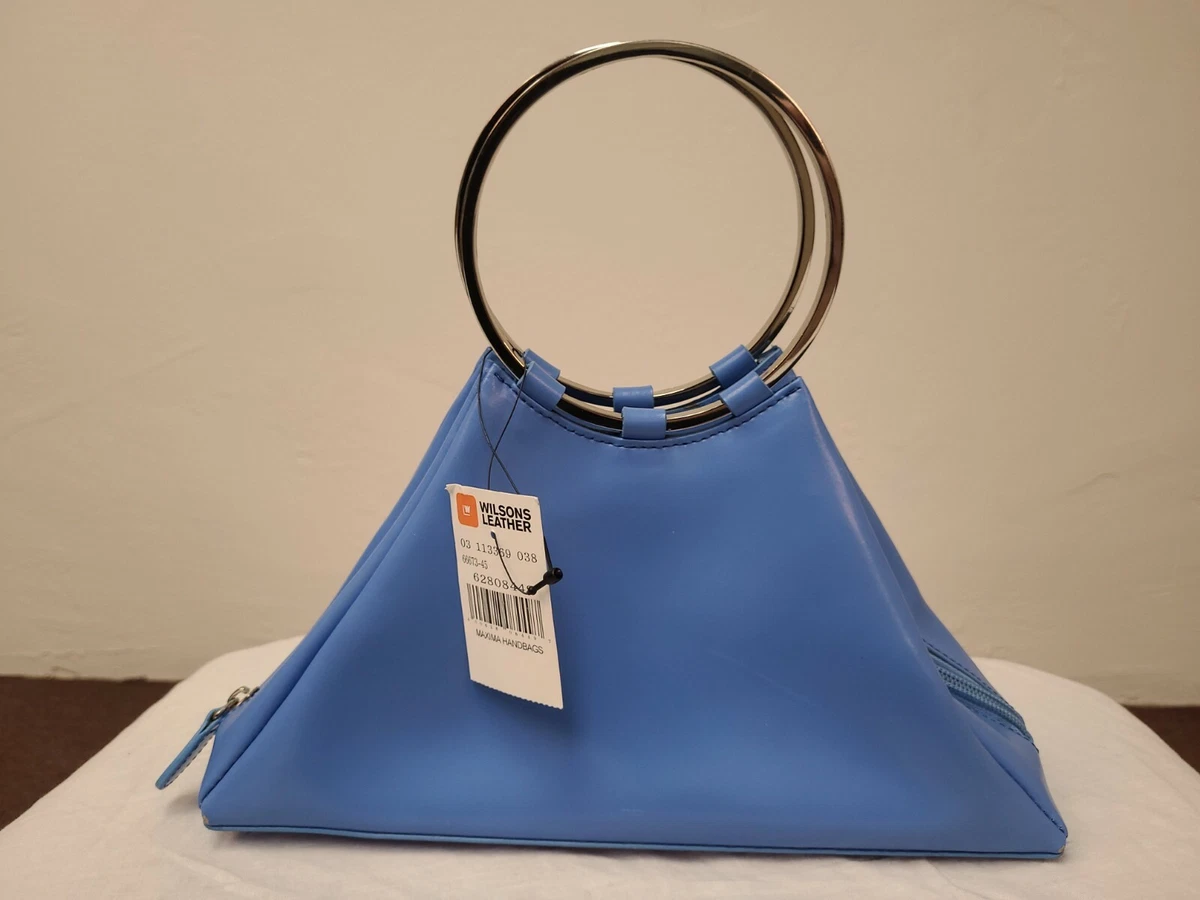 Women Girls small Wilson leather handbag 10 x 8 x 4 adorable New