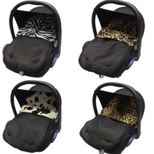 Animal Print Car Seat Footmuff / Cosy Toes Compatible with Kiddy