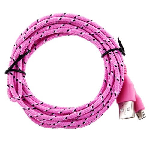 6FT 2M Braided Data Sync MICRO USB Charger Cable FOR Samsung S Lg Sony Nokia htc - Picture 14 of 22