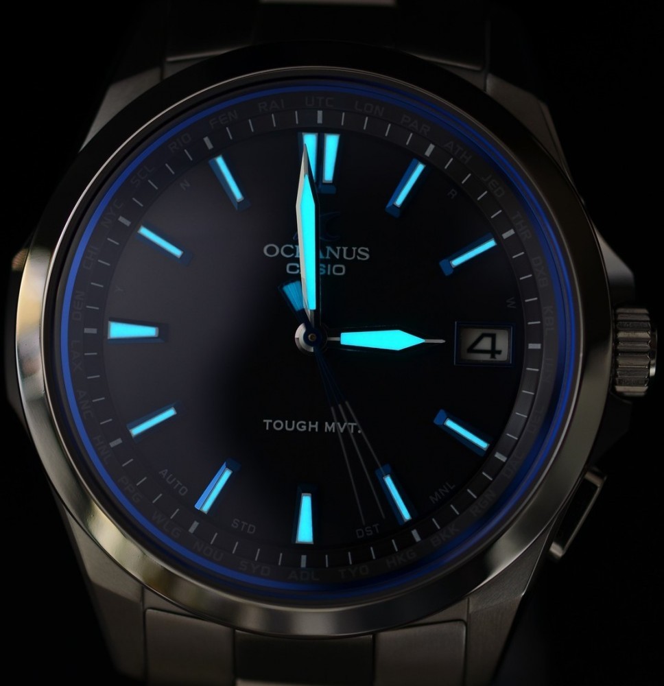 CASIO OCEANUS Titanium Watch Tough Solar OCW-S100-1AJF JAPAN